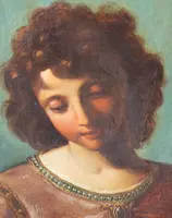 A Pair of Portraits of Children
