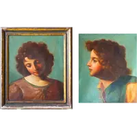 A Pair of Portraits of Children
