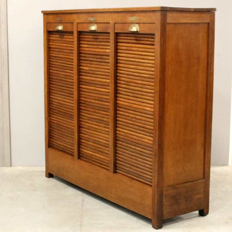 Classificateur à volets pour archives, en chêne