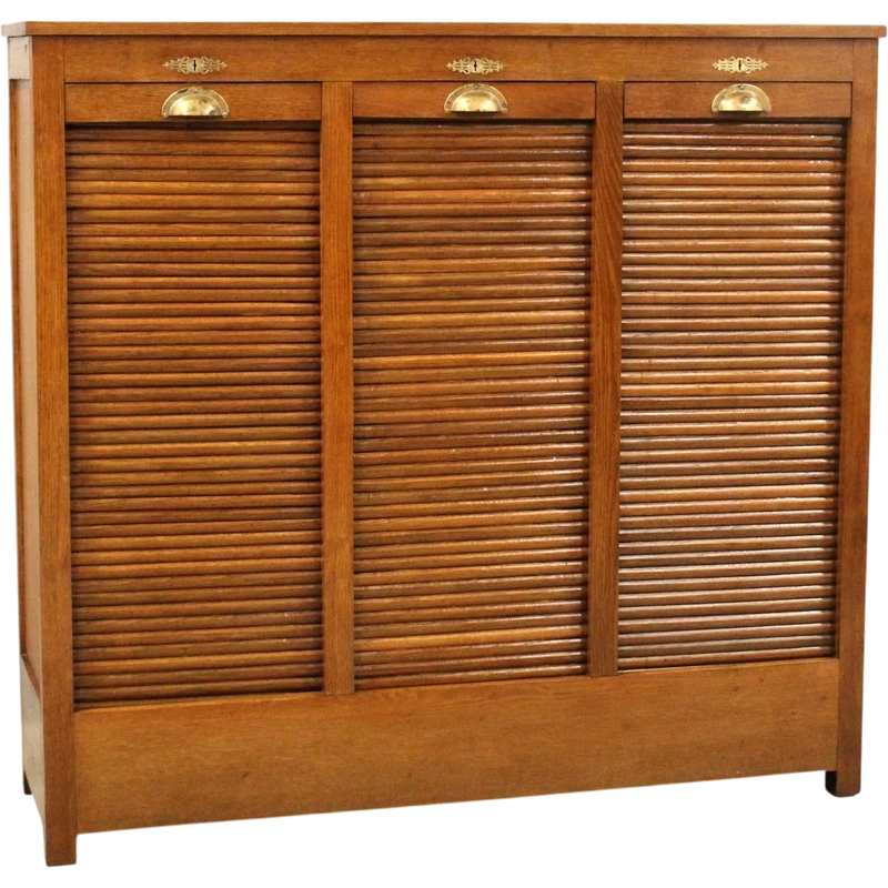 Classificateur à volets pour archives, en chêne