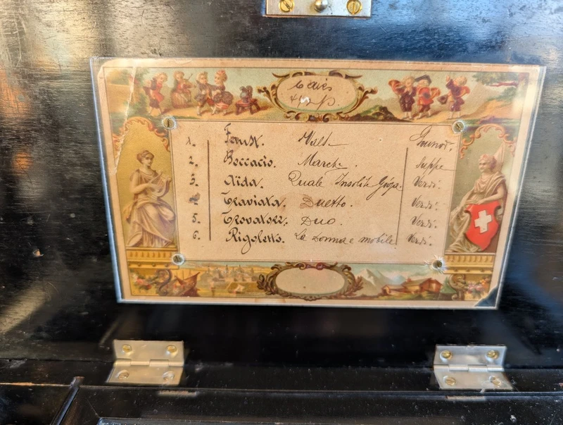 Carillon a cilindro – Francia, inizi XX secolo