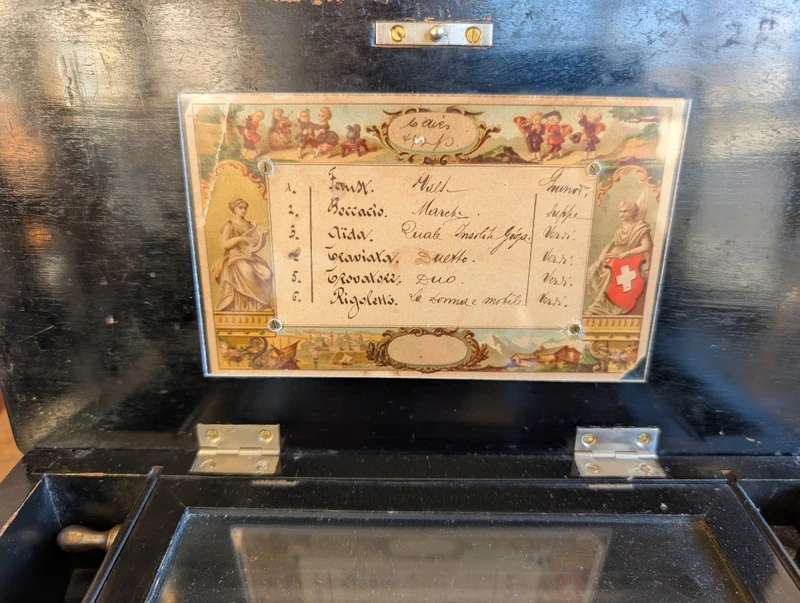 Carillon a cilindro – Francia, inizi XX secolo