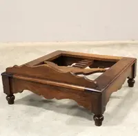 Antique walnut tabletop music stand, 19th century, Italy 