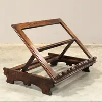 Ancien pupitre de table en noyer, XIXe siècle