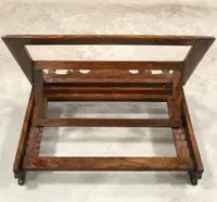 Ancien pupitre de table en noyer, XIXe siècle