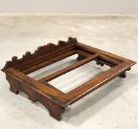 Ancien pupitre de table en noyer, XIXe siècle