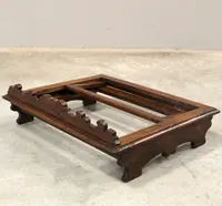 Ancien pupitre de table en noyer, XIXe siècle