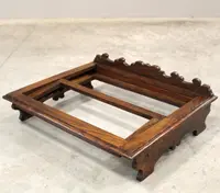 Ancien pupitre de table en noyer, XIXe siècle