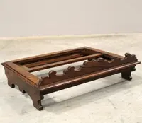 Ancien pupitre de table en noyer, XIXe siècle