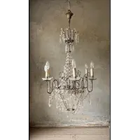 Lustre en cristal datant du XIXe siècle,
