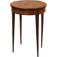 Antique Napoleon III inlaid coffee table, 19th century