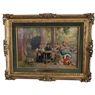 Augusto Majani "La casa del ciabattino"