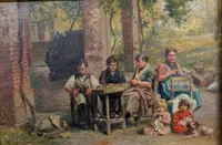 Augusto Majani "La casa del ciabattino"