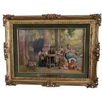 Augusto Majani "La casa del ciabattino"