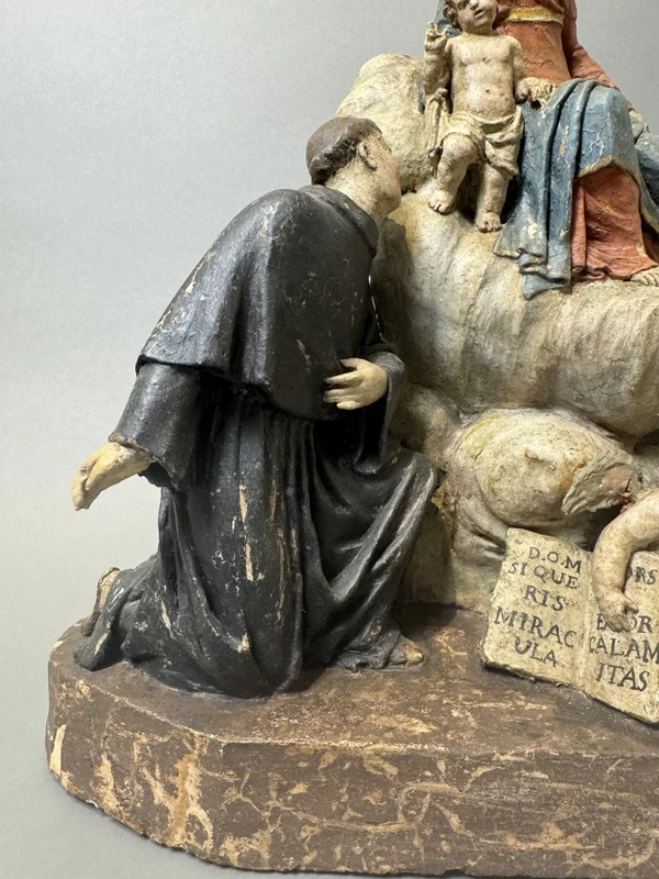 Groupe sculptural en terre cuite d'Angelo Piò (1690-1769) - XVIIIe siècle