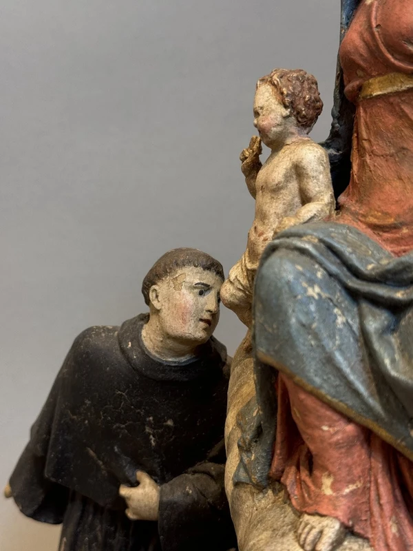 Groupe sculptural en terre cuite d'Angelo Piò (1690-1769) - XVIIIe siècle
