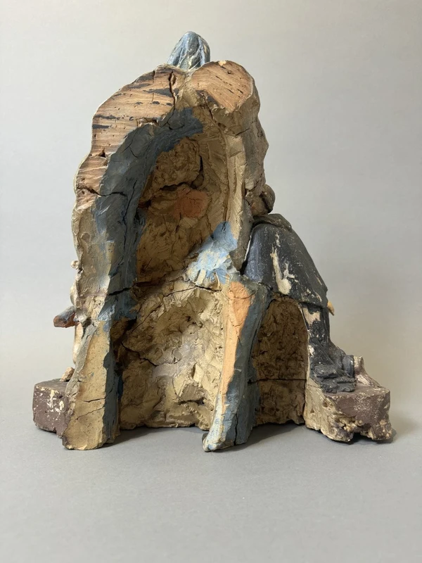 Groupe sculptural en terre cuite d'Angelo Piò (1690-1769) - XVIIIe siècle