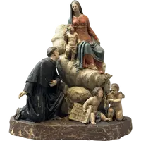 Groupe sculptural en terre cuite d'Angelo Piò (1690-1769) - XVIIIe siècle