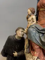Groupe sculptural en terre cuite d'Angelo Piò (1690-1769) - XVIIIe siècle