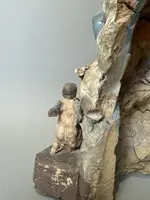 Groupe sculptural en terre cuite d'Angelo Piò (1690-1769) - XVIIIe siècle