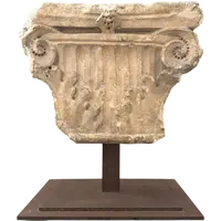 Capitello corinzio a colonna piatta - prima metà del XVI sec.