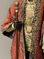 Rare mannequin en bois représentant un majordome noir – XVIIIe siècle – Venise