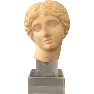 Tête en marbre statuaire d'Artemide – XVIIIe siècle – Italie