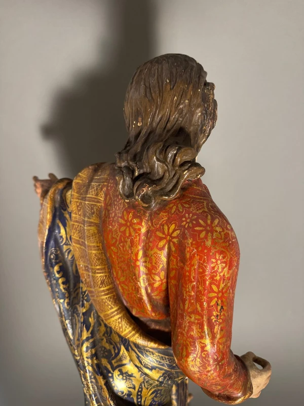 Sculpture représentant le Christ - Giacomo Bertesi  - seconde moitié du XVIIe siècle.
