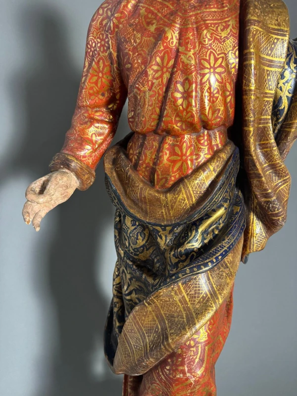 Sculpture représentant le Christ - Giacomo Bertesi  - seconde moitié du XVIIe siècle.