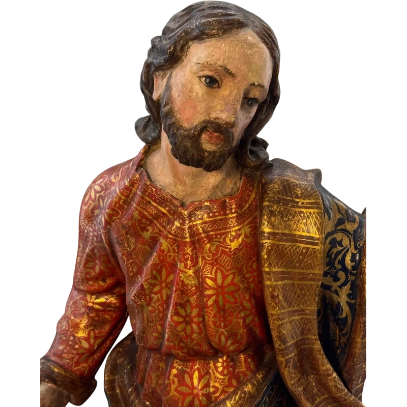Sculpture représentant le Christ - Giacomo Bertesi  - seconde moitié du XVIIe siècle.