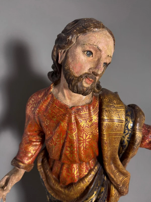 Sculpture représentant le Christ - Giacomo Bertesi  - seconde moitié du XVIIe siècle.