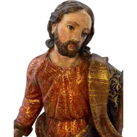 Sculpture représentant le Christ - Giacomo Bertesi  - seconde moitié du XVIIe siècle.