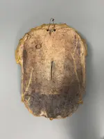 Rara acquasantiera ispano-moresca in terracotta - periodo XVIII secolo
