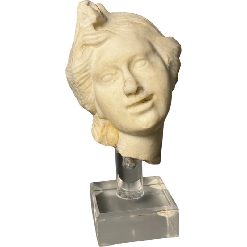 Neoclassical marble bust—18th century