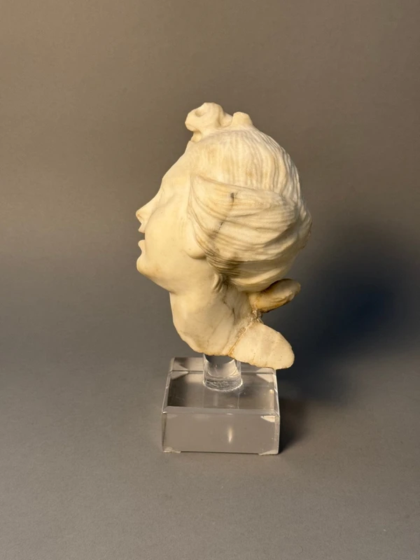 Neoclassical marble bust—18th century