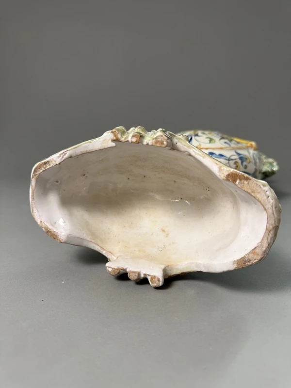Anfora in ceramica maiolicata - seconda metà del XIX secolo