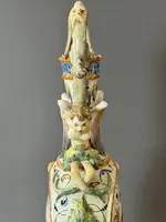 Anfora in ceramica maiolicata - seconda metà del XIX secolo