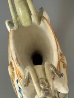 Anfora in ceramica maiolicata - seconda metà del XIX secolo
