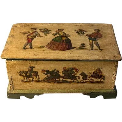 Coffret en laque grossière – XVIIIe siècle