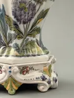 Vases « potiche » en majolique de la manufacture Antonibon, Nove Di Bassano – XIXe siècle