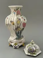 Vases « potiche » en majolique de la manufacture Antonibon, Nove Di Bassano – XIXe siècle