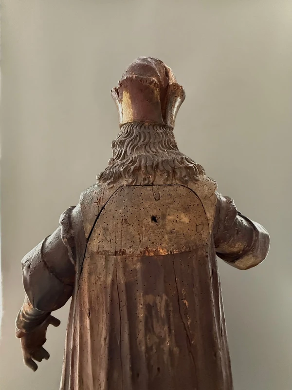 Sculpture en bois représentant un dignitaire, Autriche – fin du XVe siècle