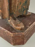 Sculpture en bois représentant un dignitaire, Autriche – fin du XVe siècle