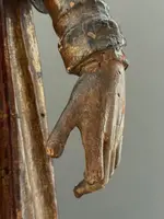 Sculpture en bois représentant un dignitaire, Autriche – fin du XVe siècle