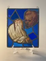 Frammenti di vetrate dipinte - periodo  XVI secolo