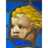 Frammenti di vetrate dipinte - periodo  XVI secolo