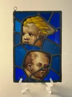 Frammenti di vetrate dipinte - periodo  XVI secolo