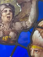 Frammenti di vetrate dipinte - periodo  XVI secolo