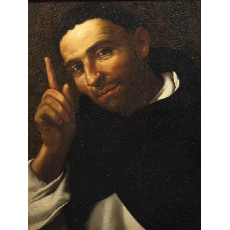 Tableau représentant saint Dominique de Guzman – XVIIe siècle