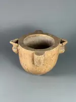 Yellow marble mortar from the Torri del Benaco—16th century